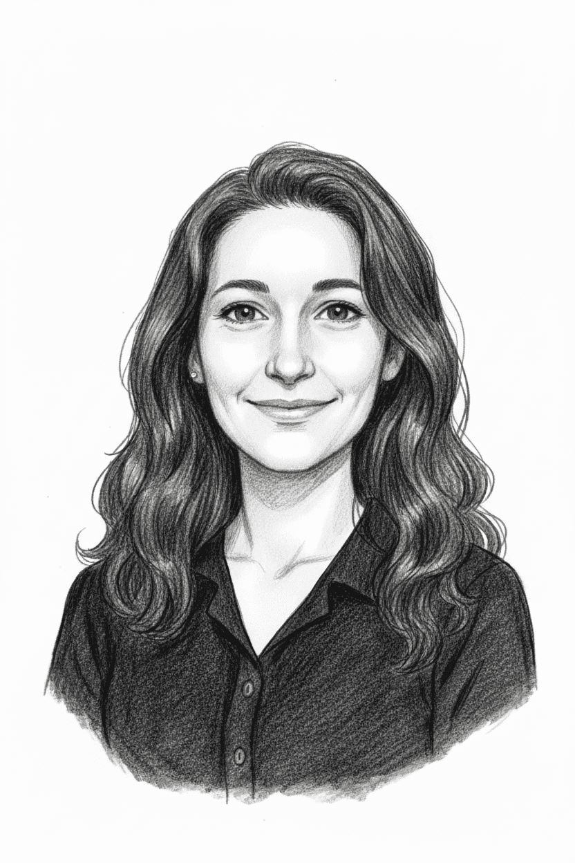 Portrait illustré d'Anne MAINGUY